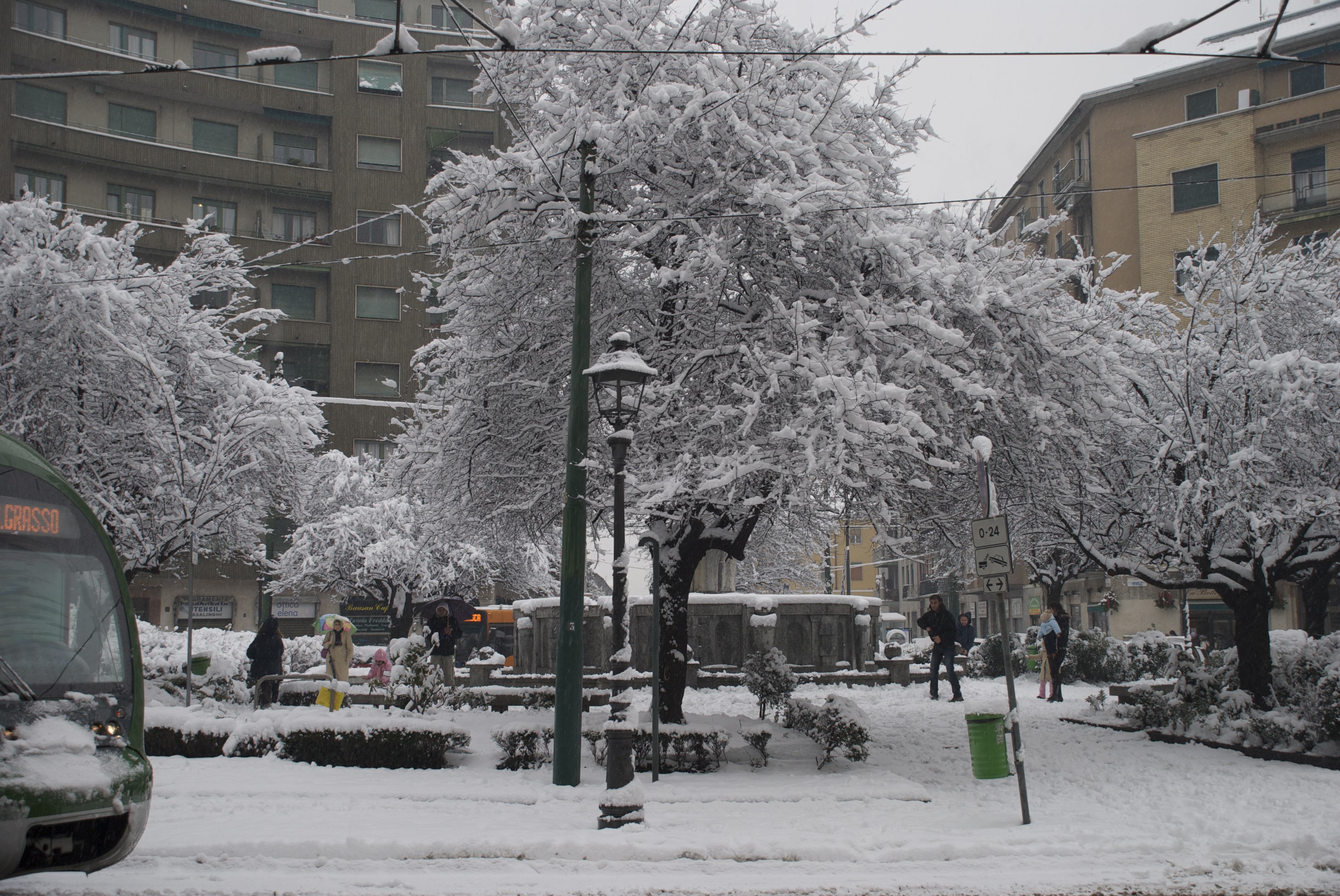 Neve a Milano